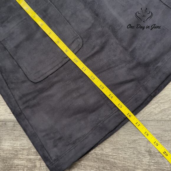 Old Navy Faux Suede Mini Skirt Size 2 - Picture 4 of 5